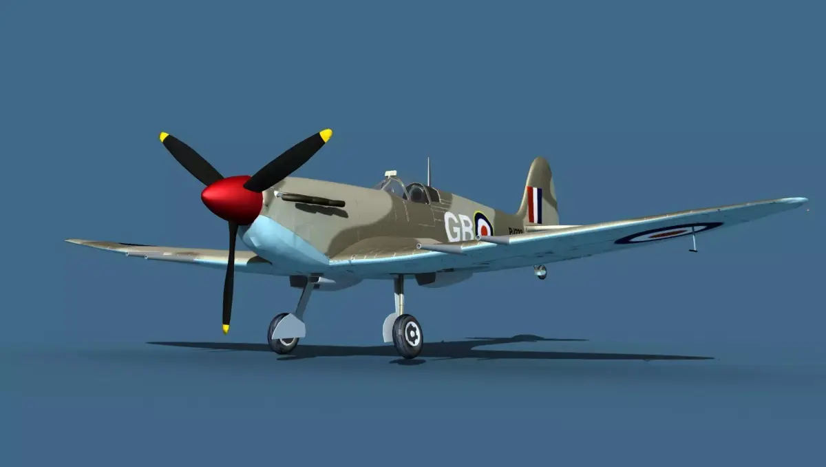 Supermarine Spitfire MkVI V03 3D model