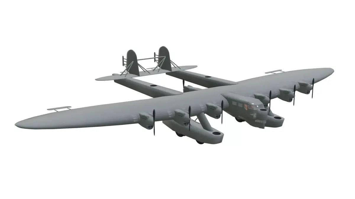 Kalinin K7 Low-poly 3D model