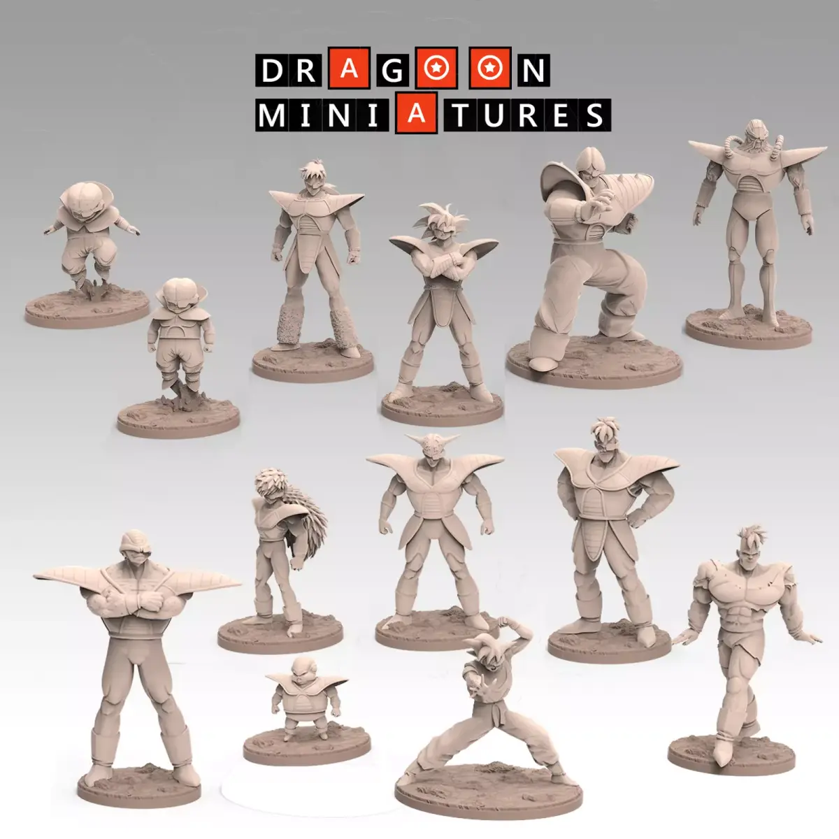 Term 4 - Namek Saga Part 2 - Ginyu Force - Turles Crusher Corps  3D print model
