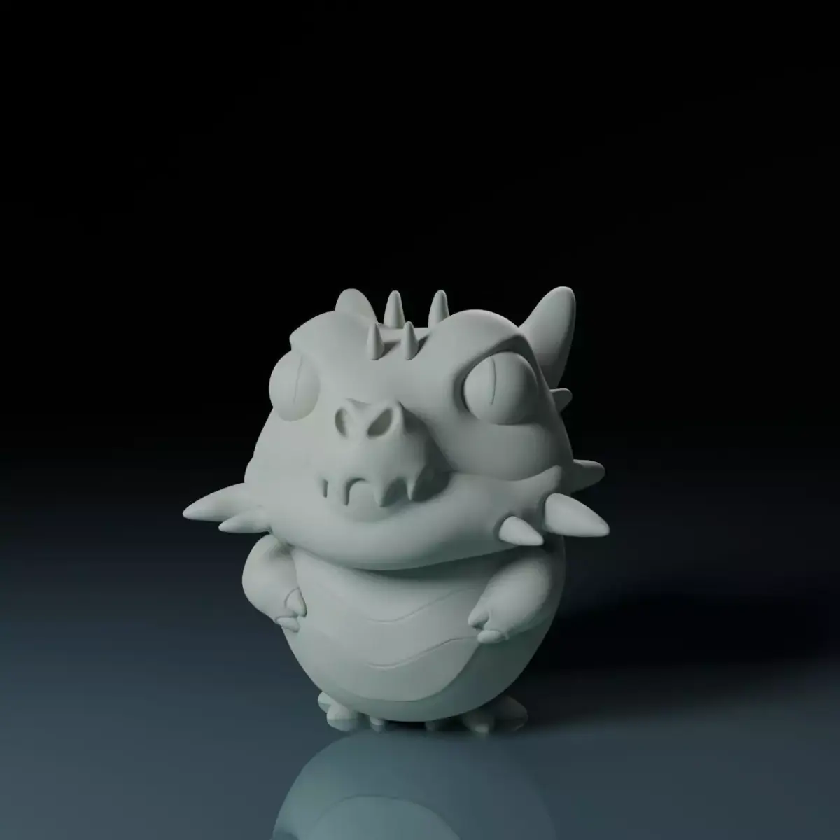 Dragon baby 3D print model