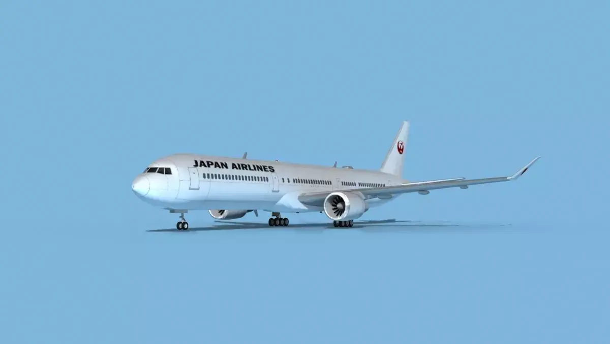 Boeing 767-400 Japan Air Lines 3D model