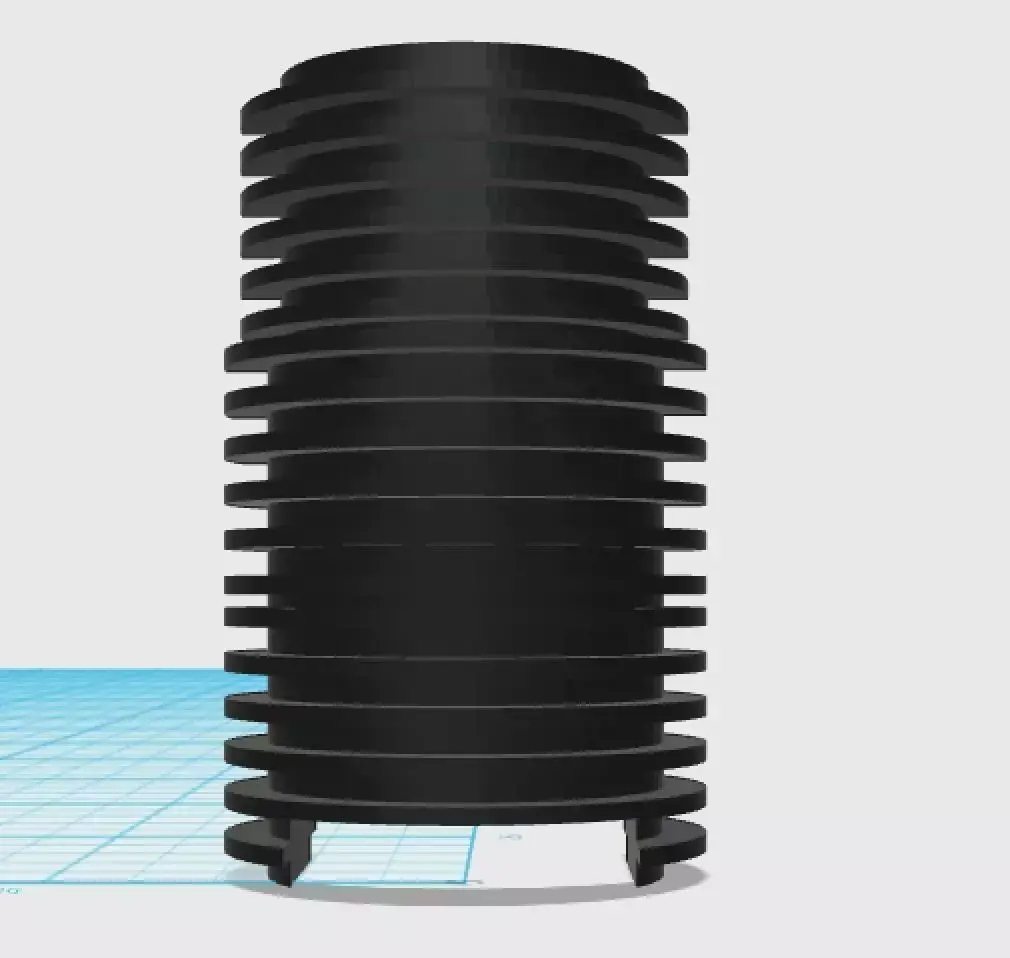 DL44 Blaster ANH Heatsink Part to fit DENIX MAUSER  3D print model