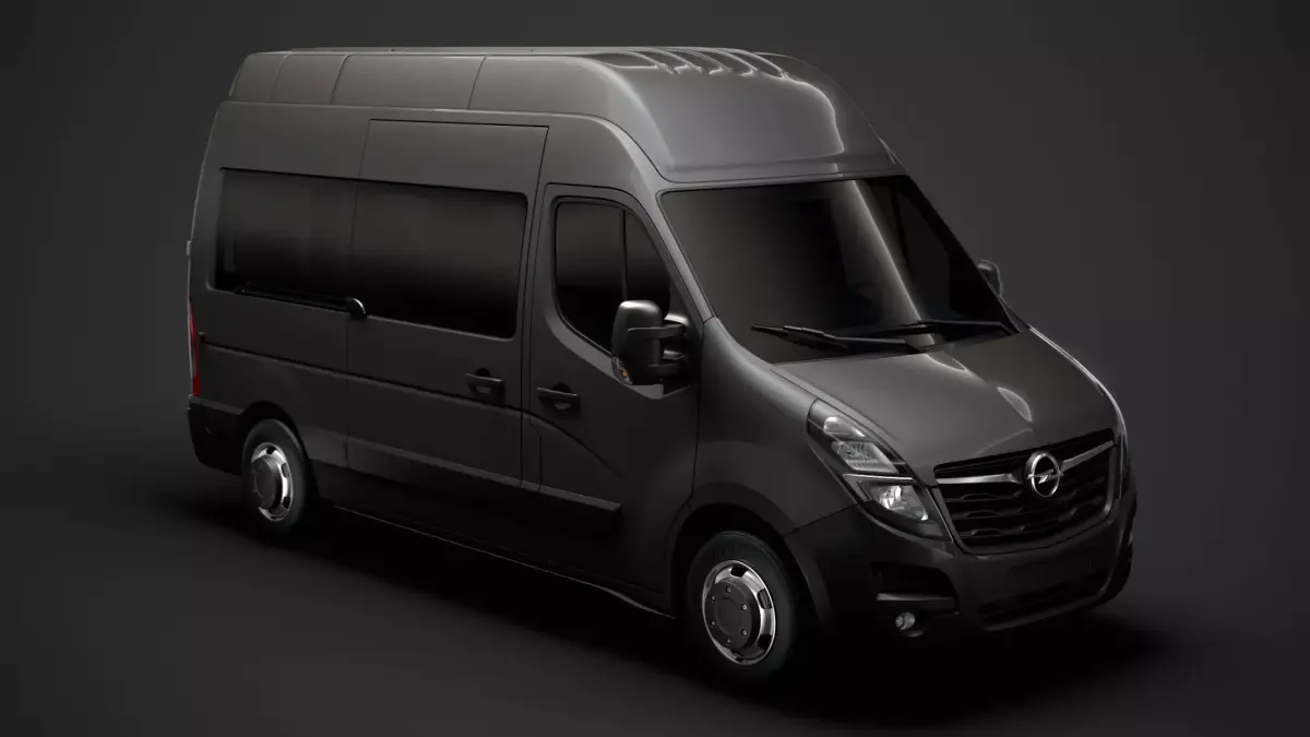 Opel Movano L2H3 Minibus 2020 3D model