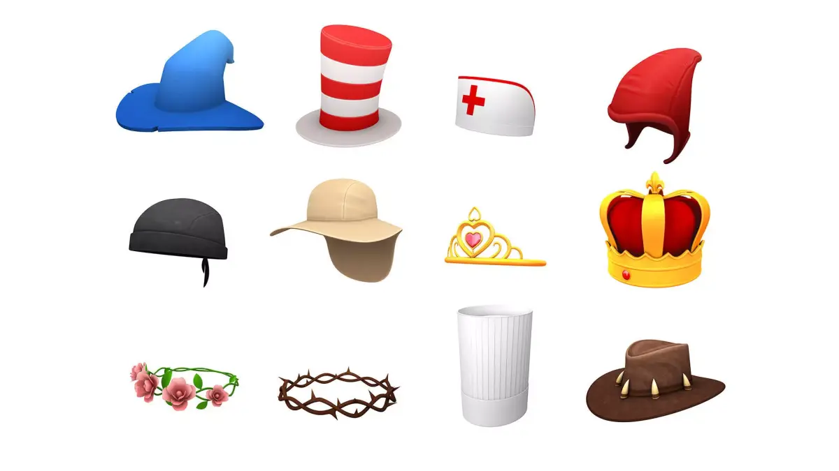Hats Pack 6 3D model