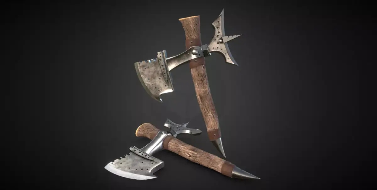 tomahawk Low-poly 3D model