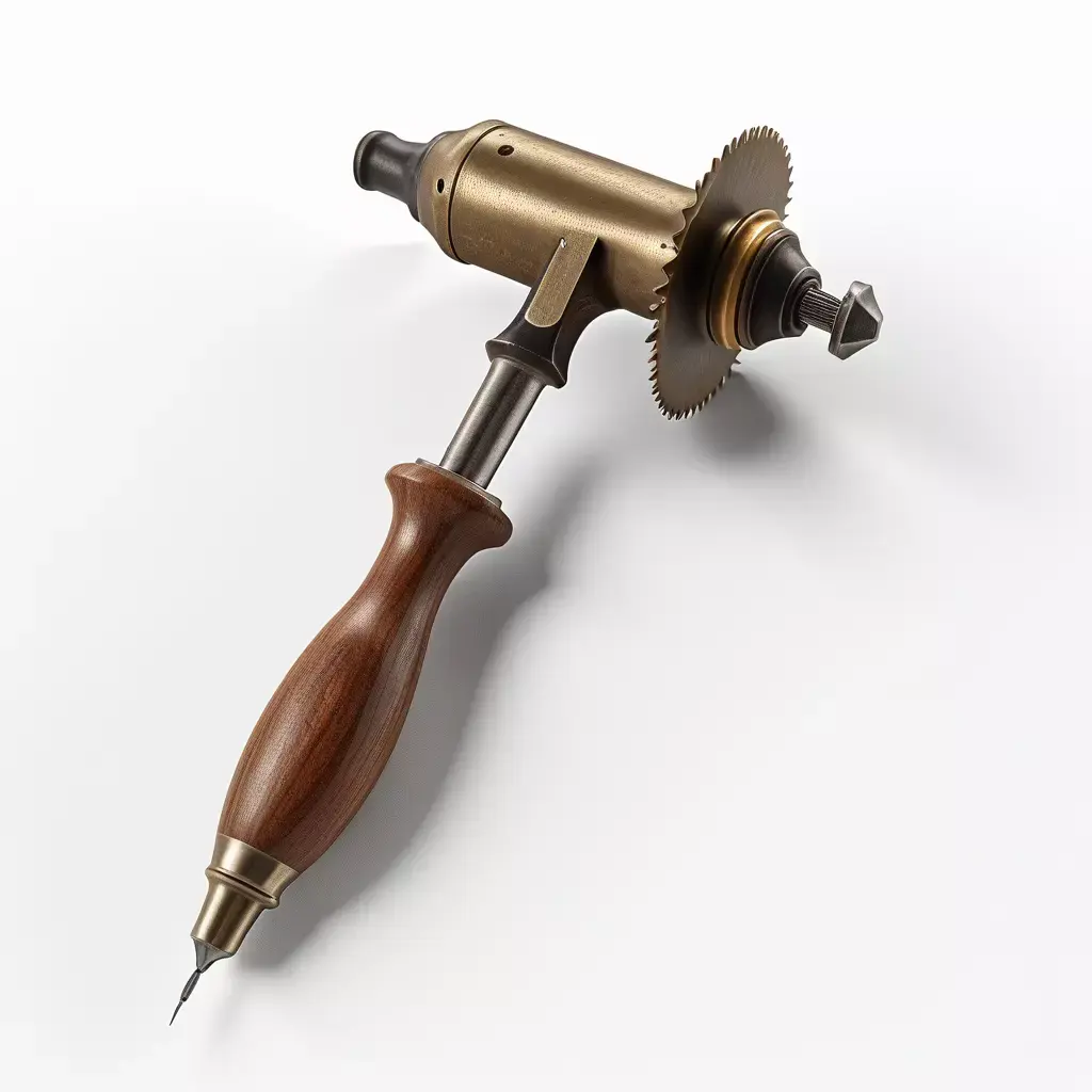 Steampunk Engraving Rotary Tool 3D model