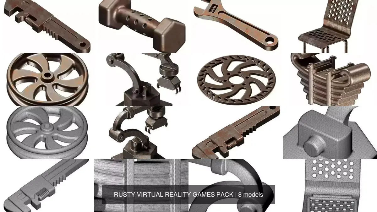 RUSTY VIRTUAL REALITY GAMES PACK