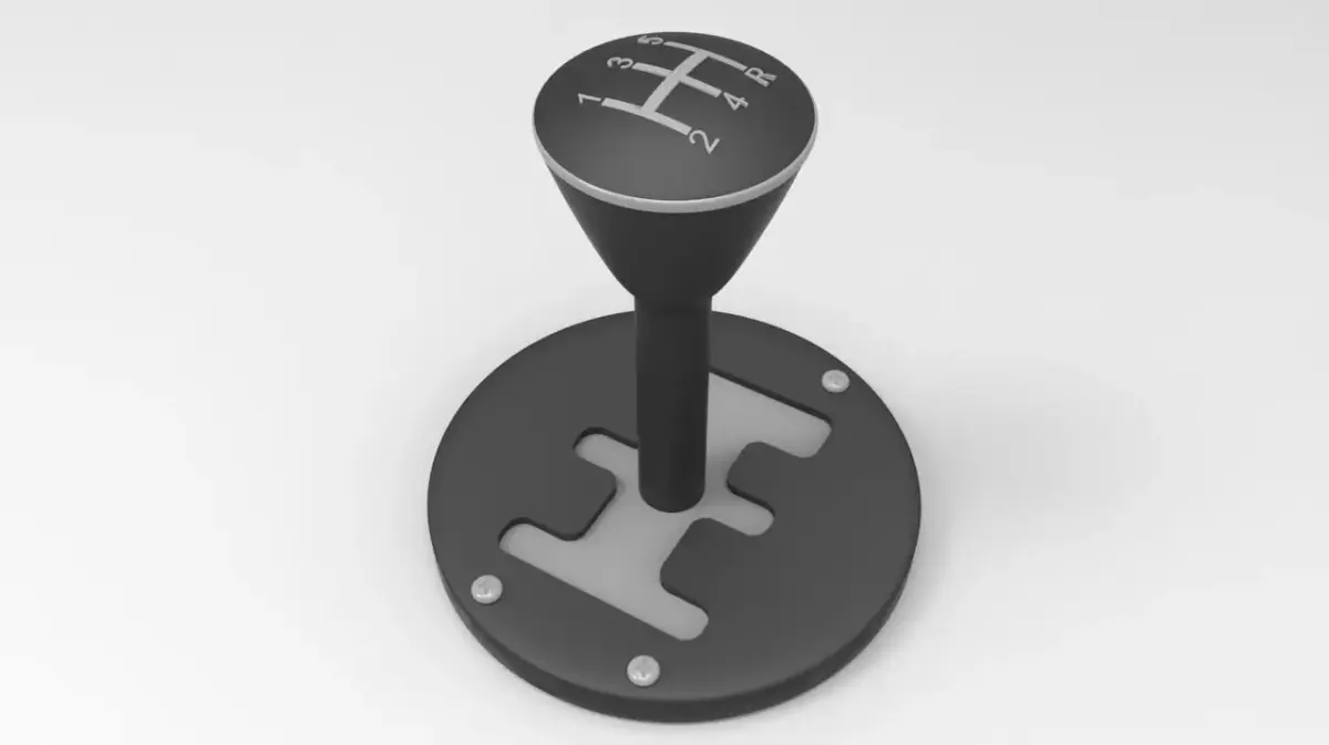 Automatic Gear Selector Lever 3D model