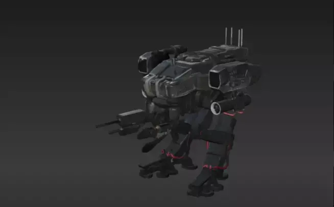 Mecha by Tripo Free 3D model