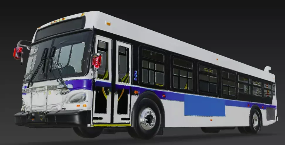 MTA New York City Bus 3D model