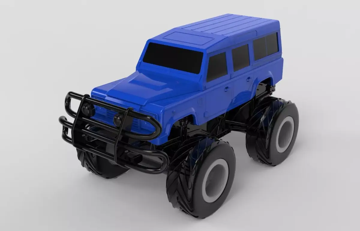 Monster Truck 3D model buy