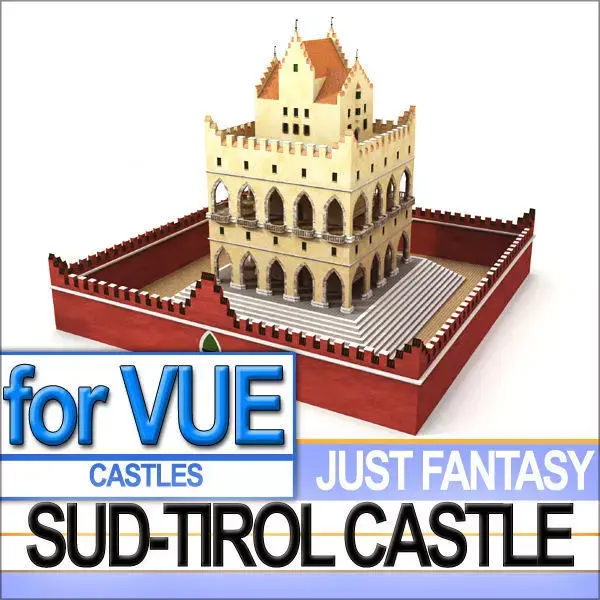 Sud-Tirol Castle 3D model