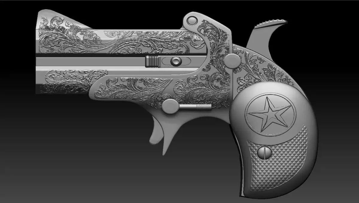 Pistol bond arms 3D model