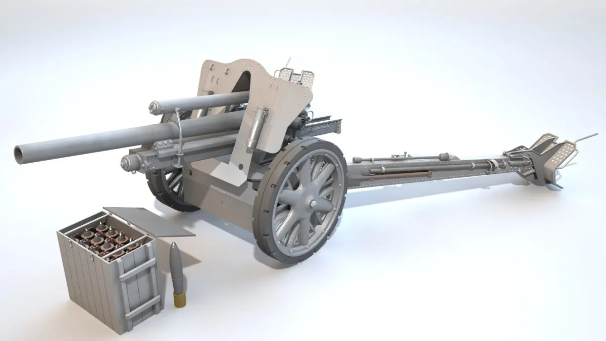  10-5 cm leFH 18 Howitzer 