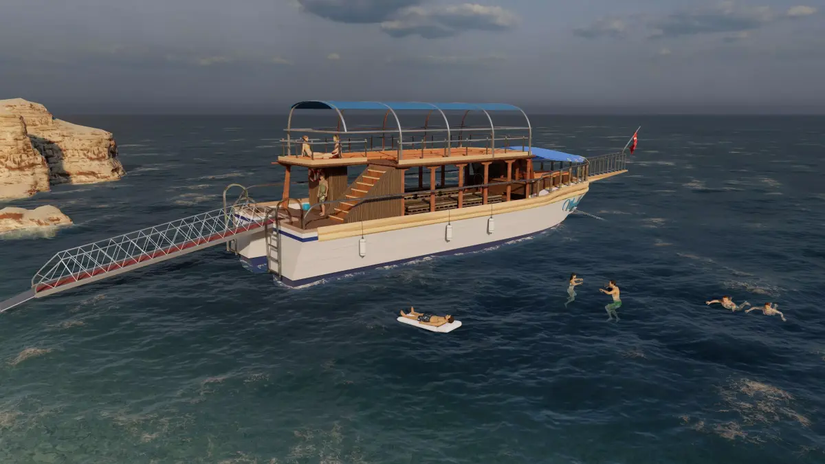 Magellan Trip Boat 3D model