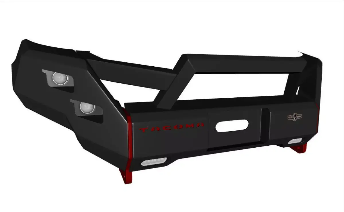 Bumper Front Ecotechne For Toyota Tacoma 3D model