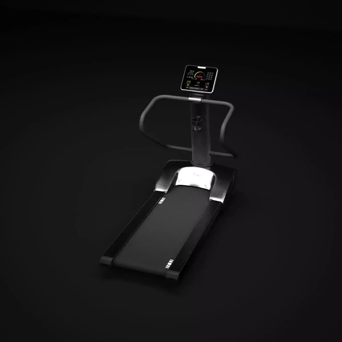 Treadmill Run 3D model