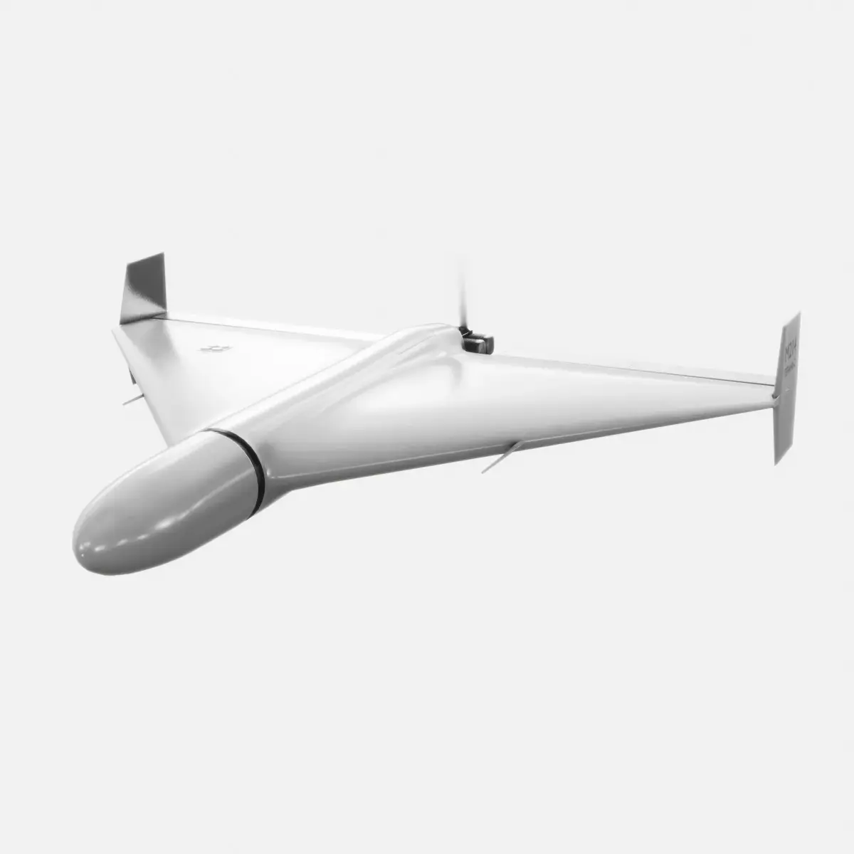 Shahed 136 drone Low-poly 3D model