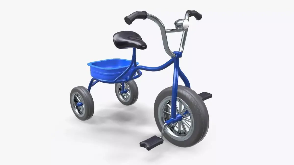 Children bicycle 3D model buy