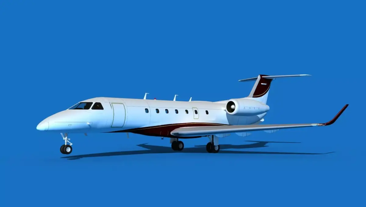 Embraer Legacy 500 V08 3D model