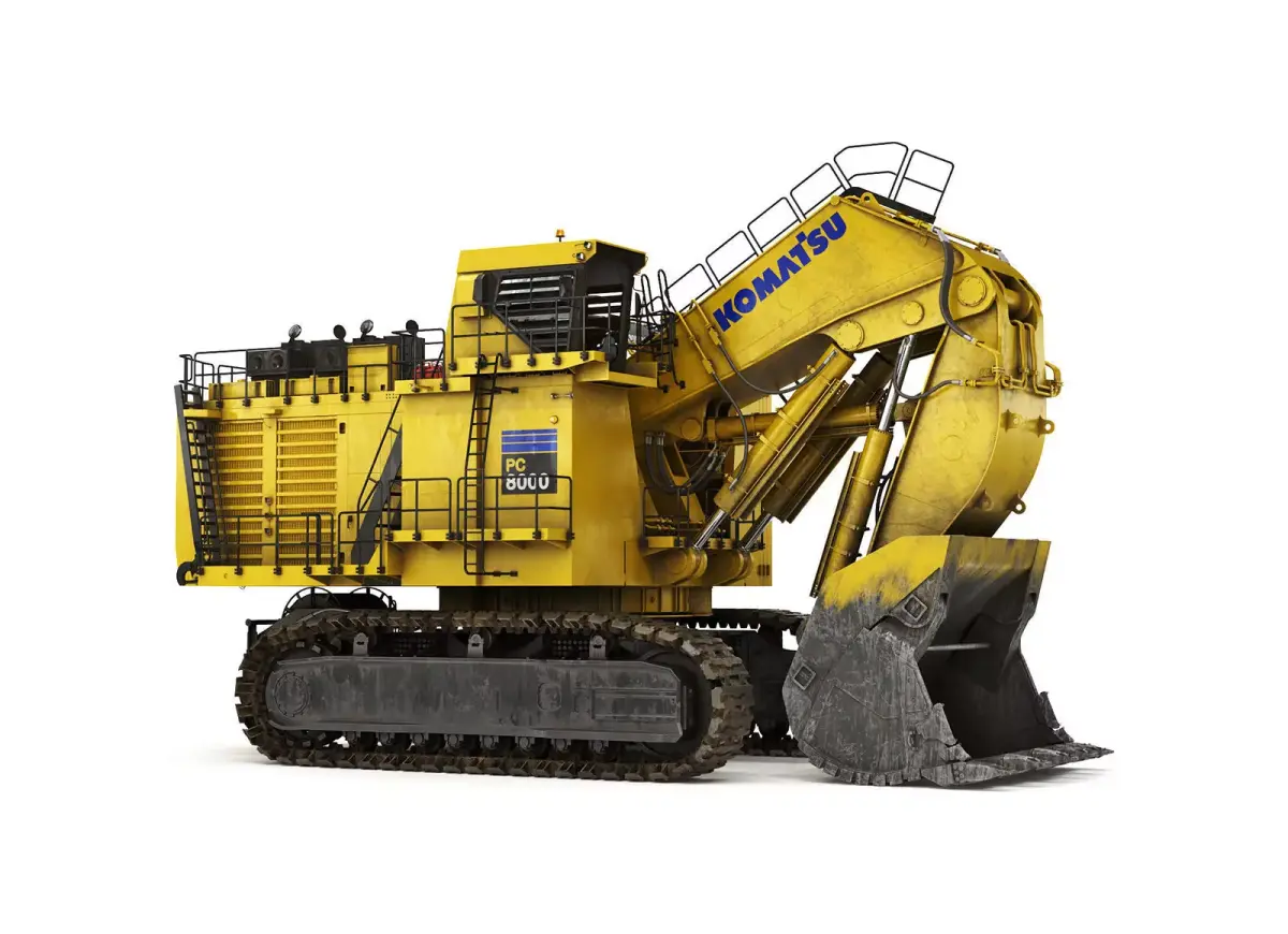 Mining Excavator Komatsu PC8000-6 Loading Shovel 3D model