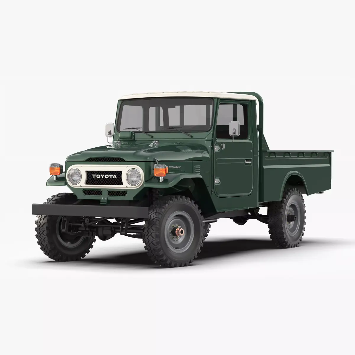 Toyota Land Cruiser FJ45 Pickup 1978 3D model