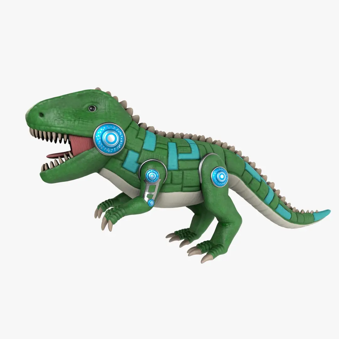 Dino Toy 3D model get