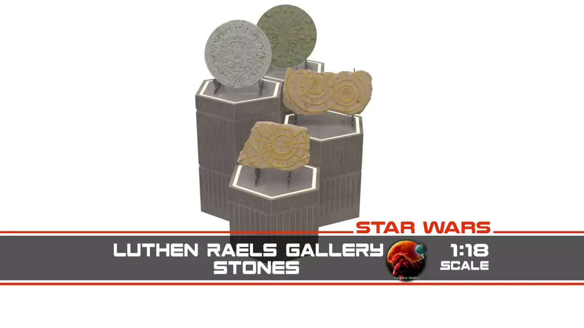 Luthen Raels gallery - Stones 1-18 scale Hasbro Kenner 3D print model