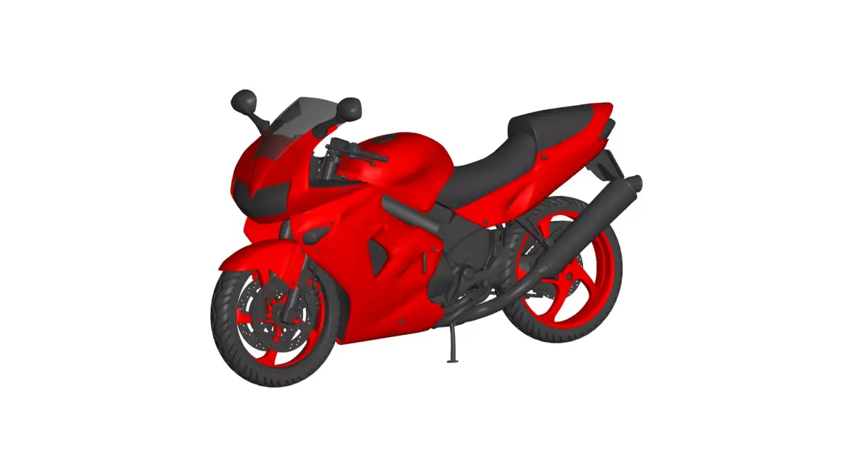  VFR 801 3D model