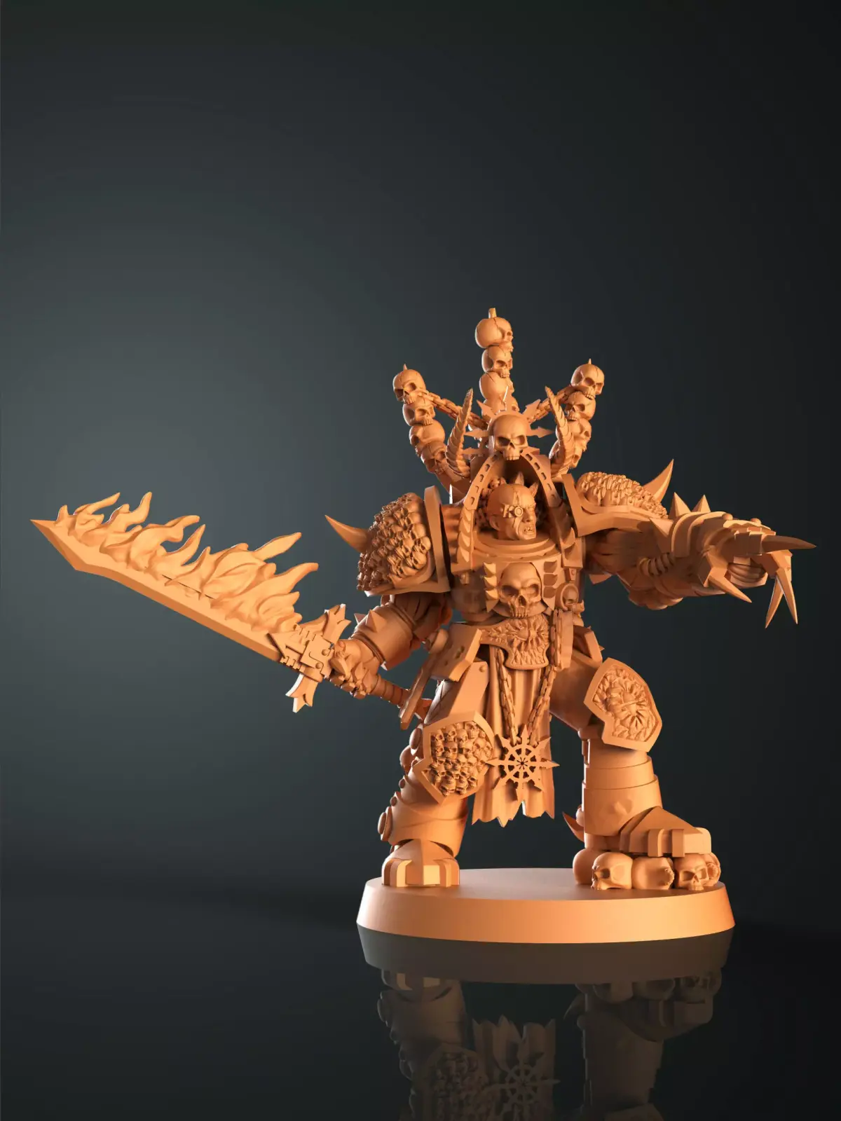 Traitor Heavy Champion 3D print model
