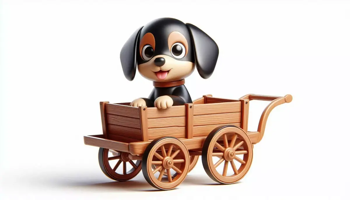 Wooden Cart 3D Printable Model 3D print model order