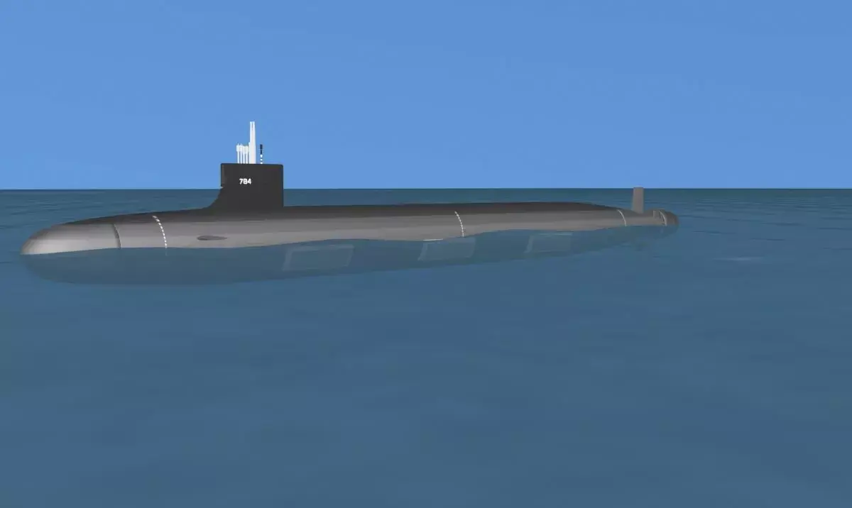 Virginia Class SSN 784 North Dakota 3D model