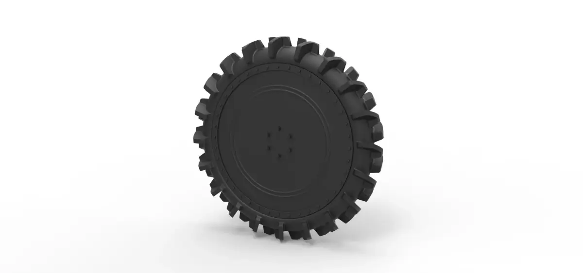 Wheel from swamp buggy 3D print model