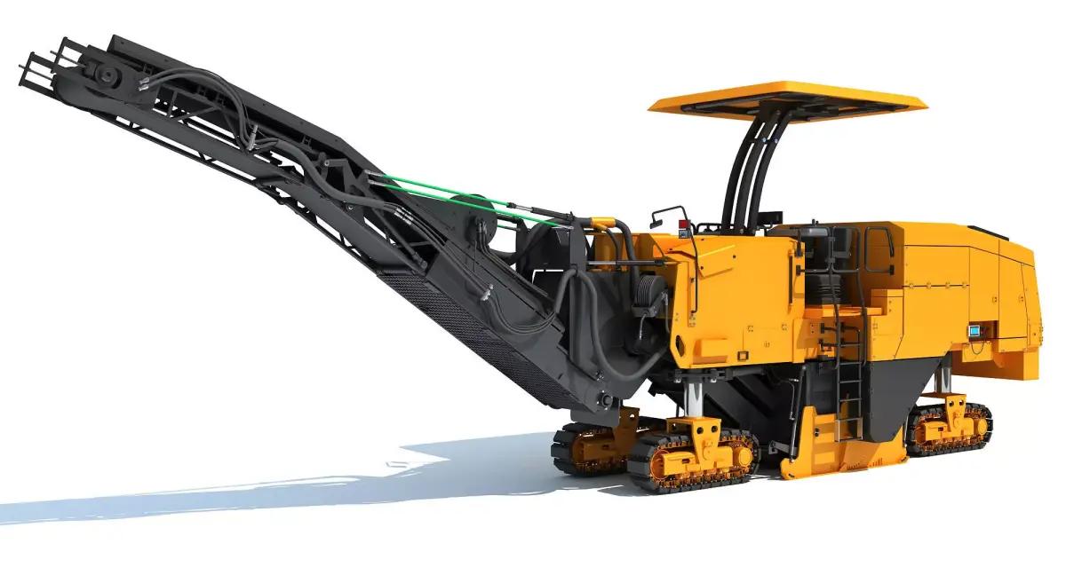 Cold Planer 3D model