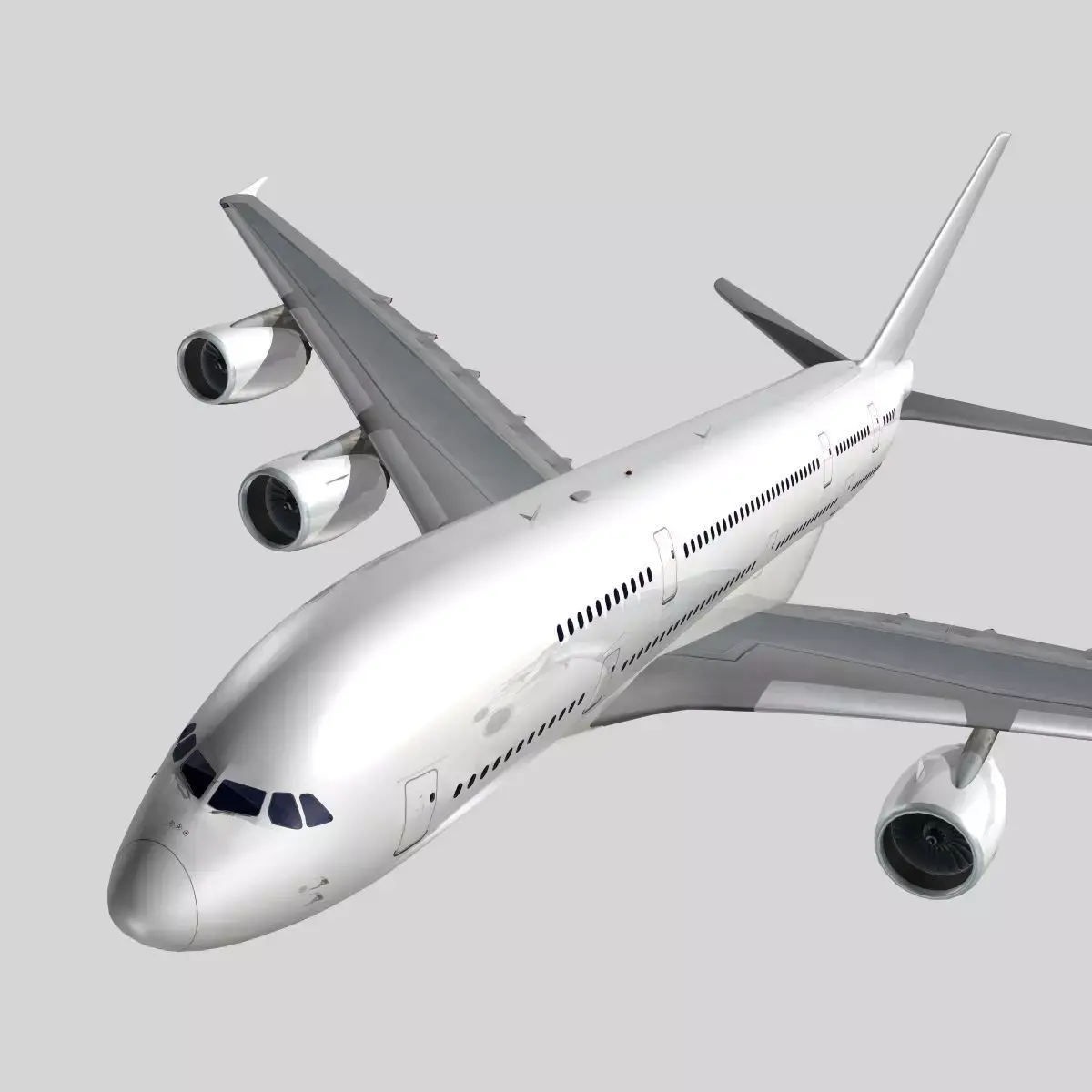 Airbus A-380 Generic livery 3D model