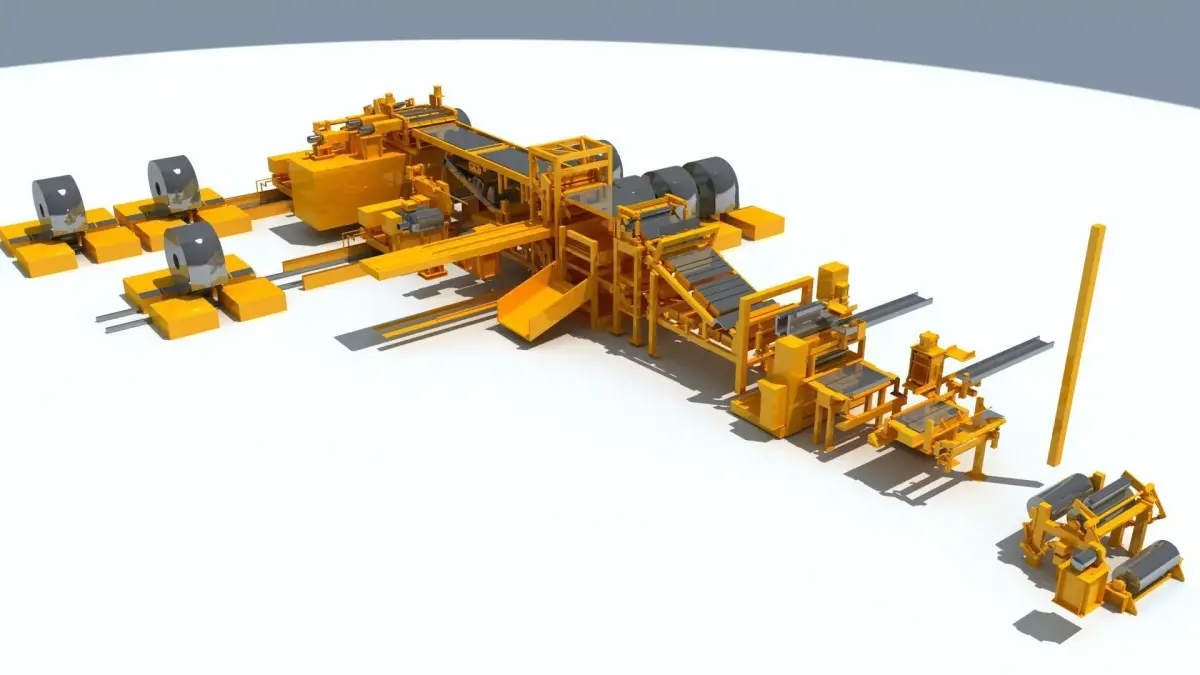 Steelmaking Equipment 3D model