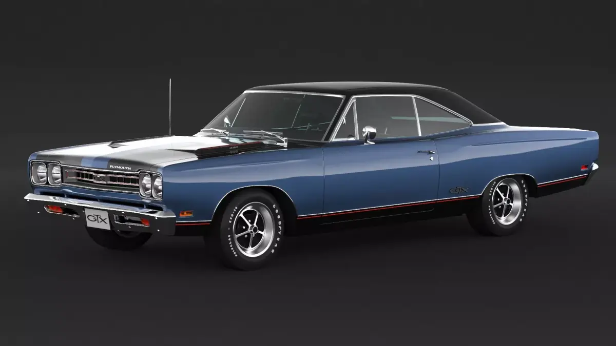 1969 Plymouth GTX 3D model