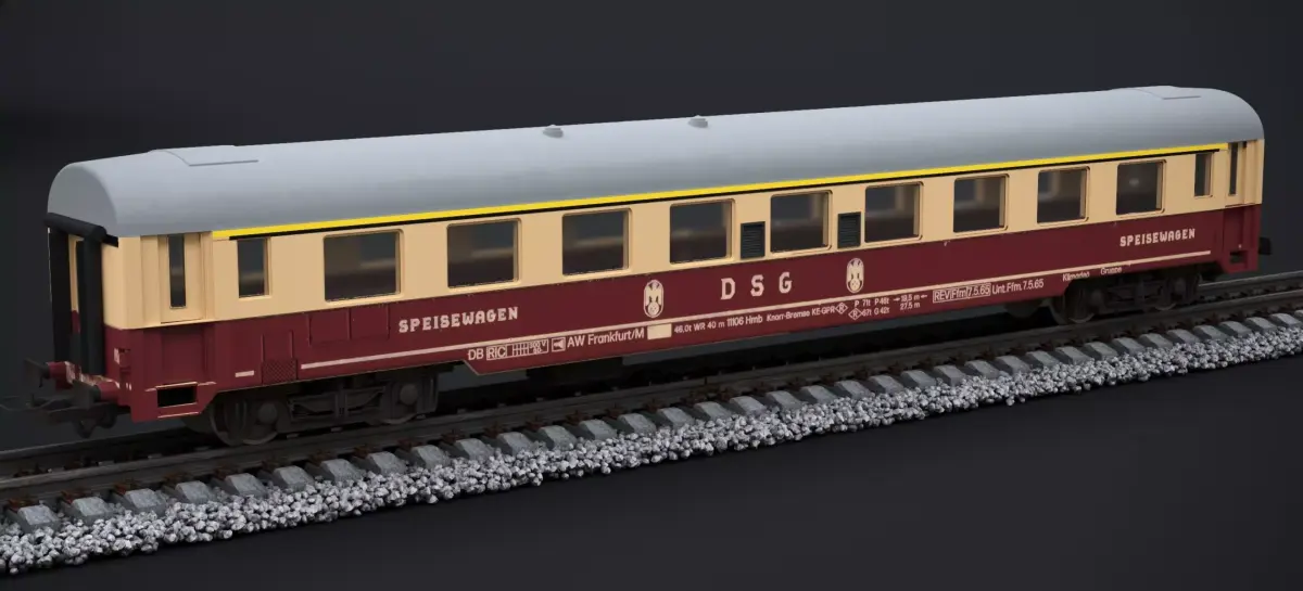 DB DSG SPIEWAGEN COACH KE-GPR-R-63 2023 3D model
