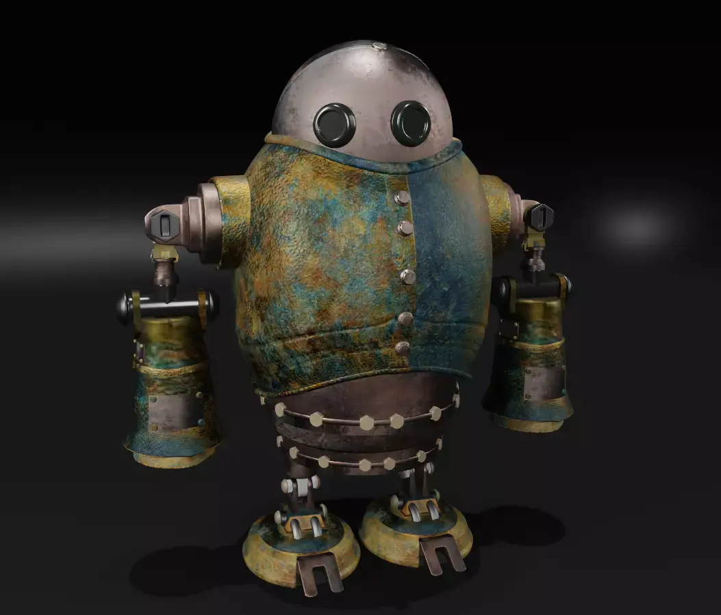 Robot  Free 3D model