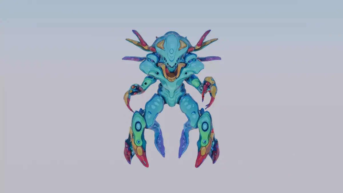 Alien Monster  3D model