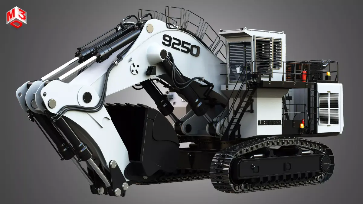 Liebherr - R9250 Hydraulic Mining Excavator 3D model