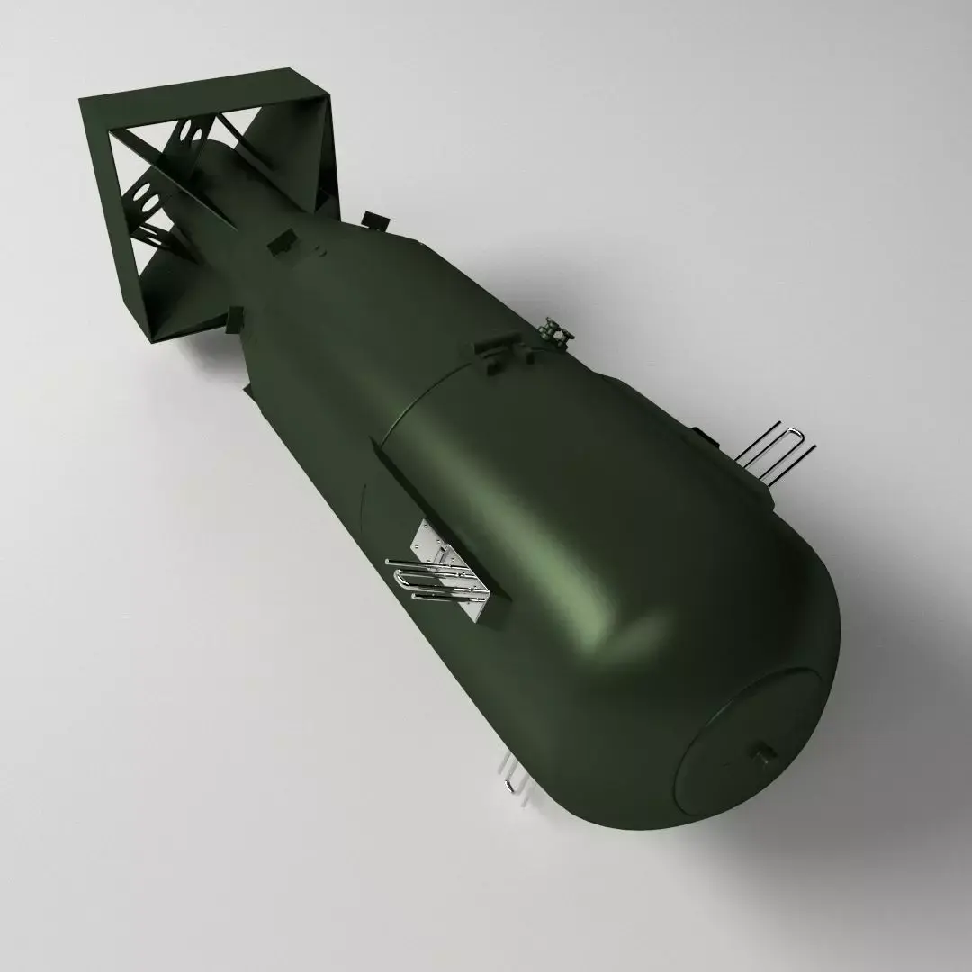 Atomic Bomb 3D model purchase