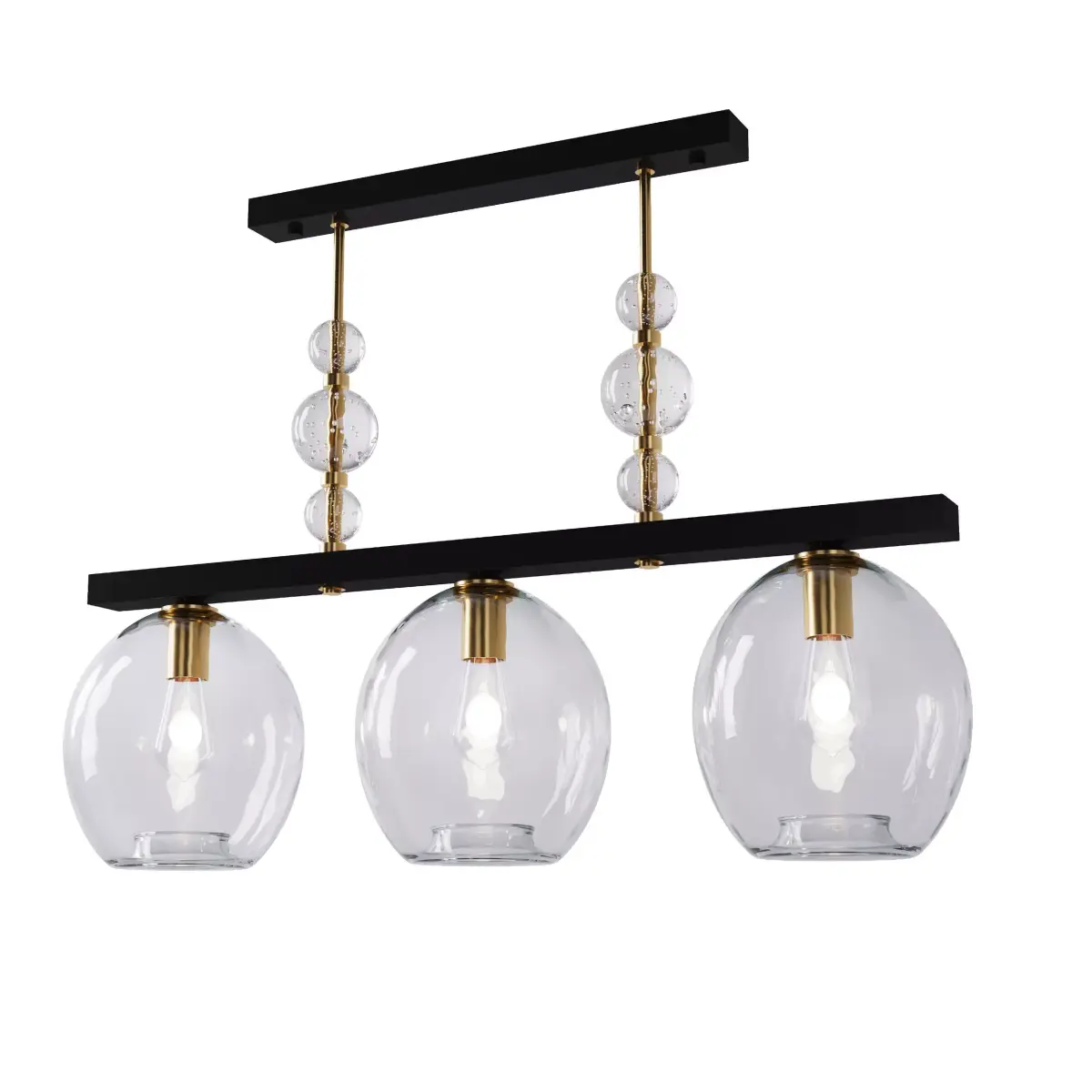 Chandelier Geometric Colorglass SKU 12101 Free 3D model