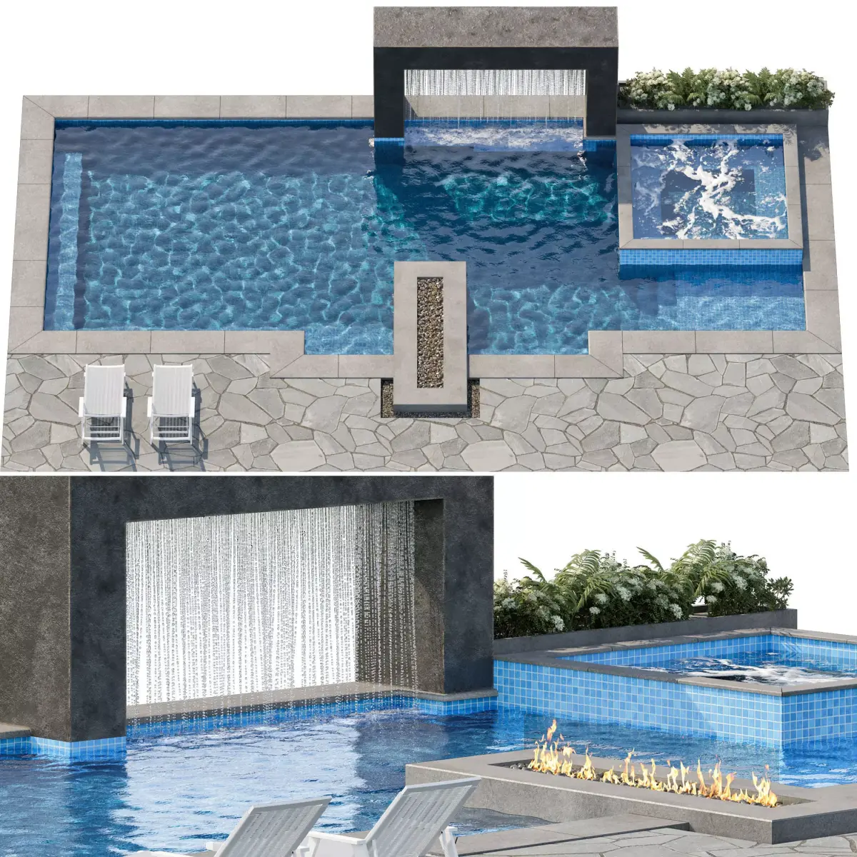 Pool 38 3D model