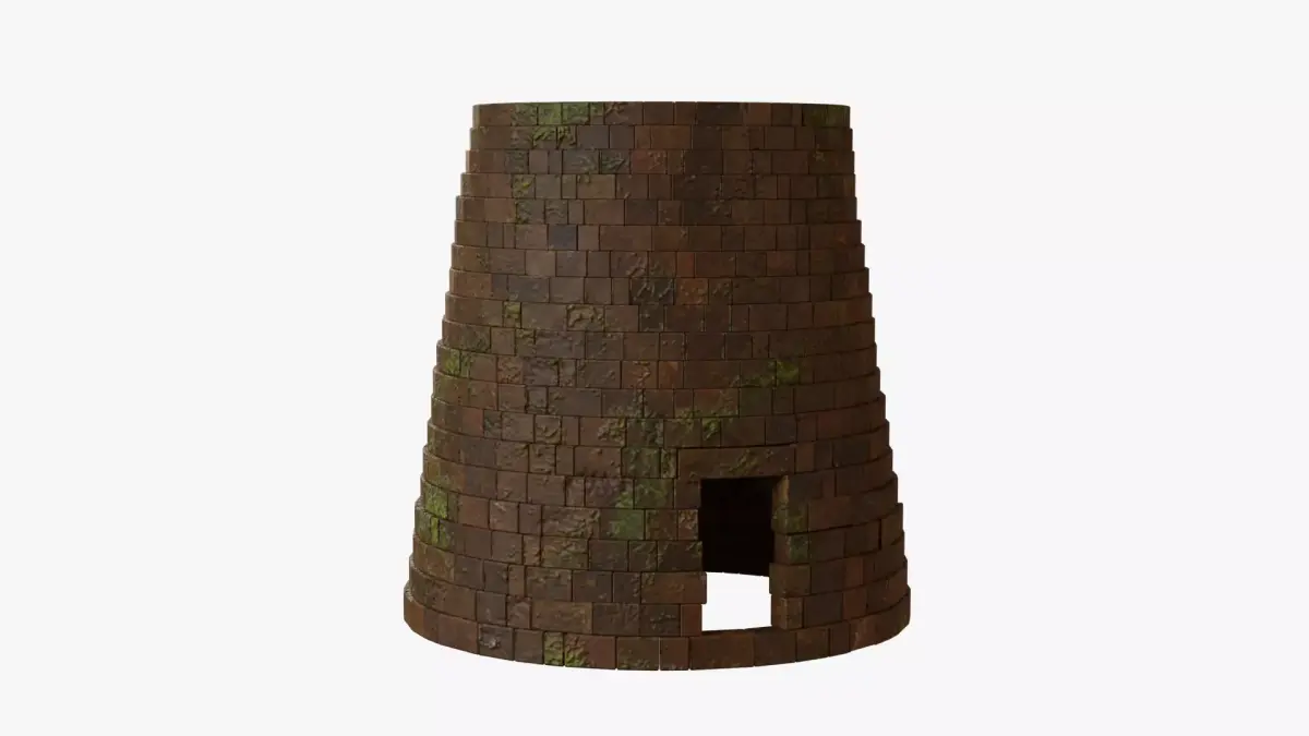 Nuraghe Cartoon 3D model