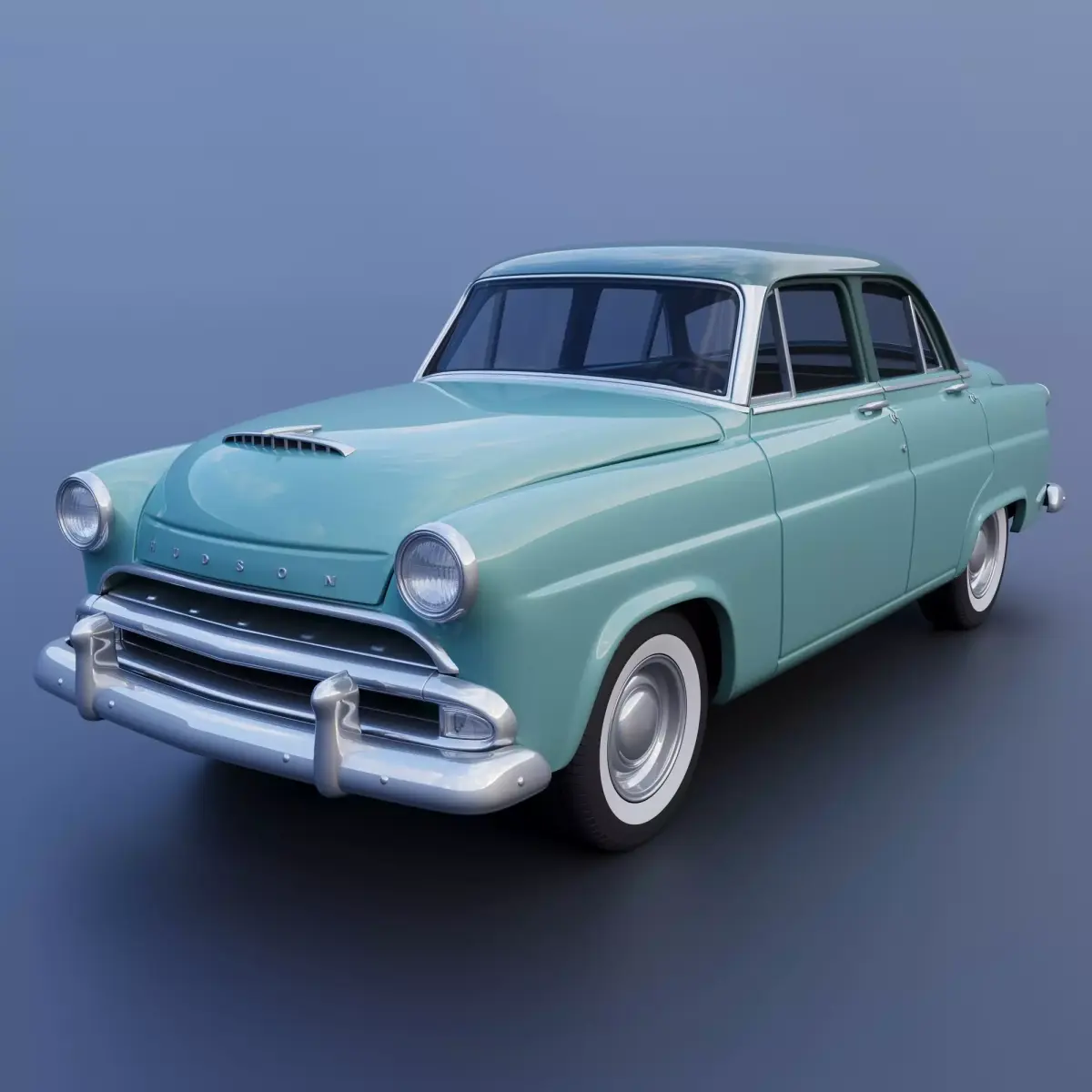 Hudson Jet 4 Door 1953 3D print model
