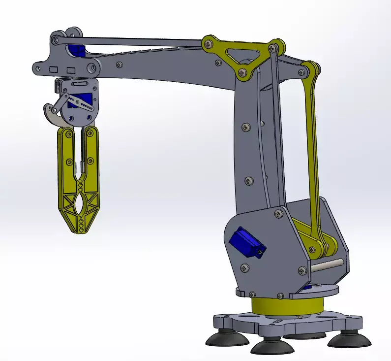 robotic arm 3D model 24