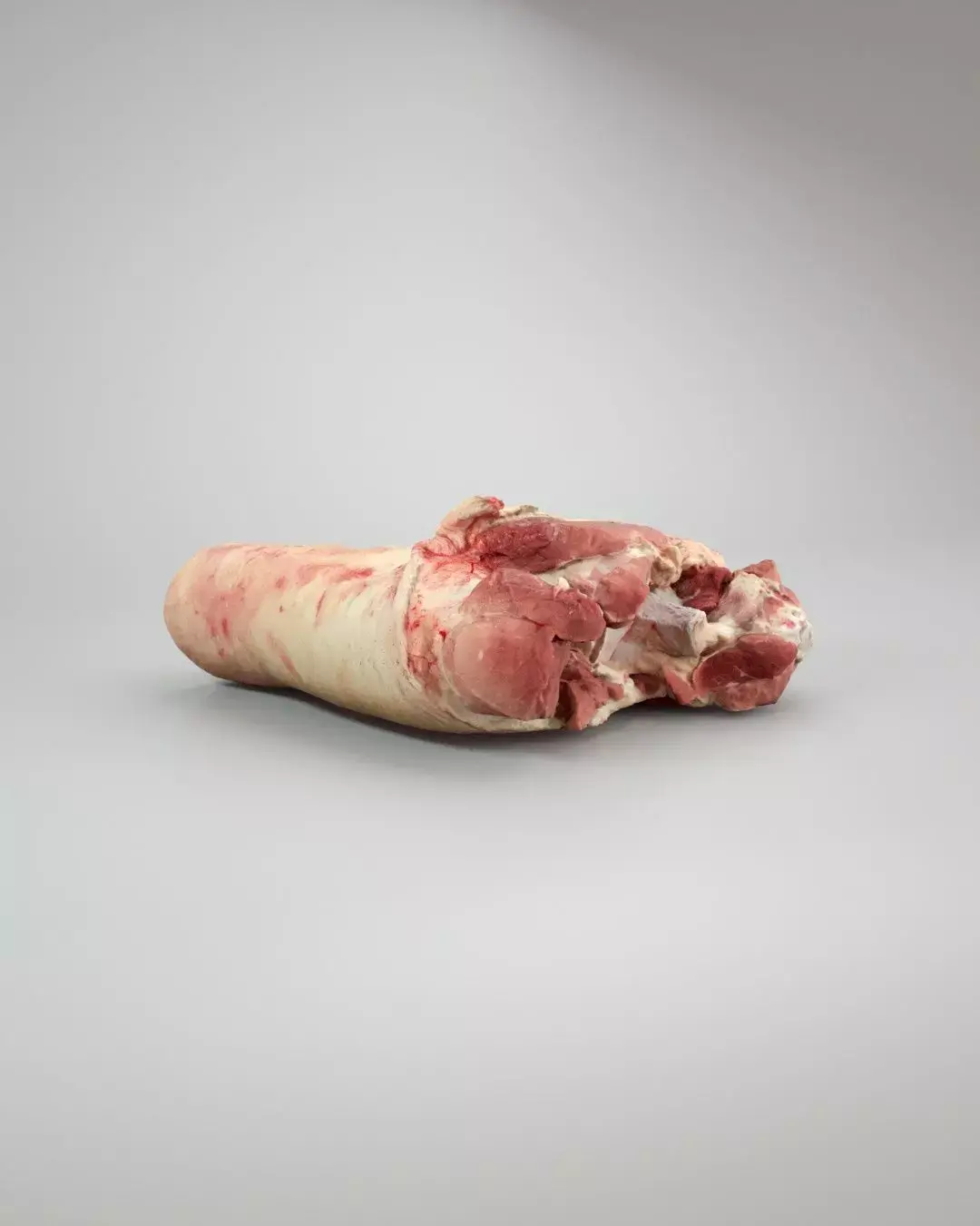 Raw Pig Leg Part Low-poly 3D model