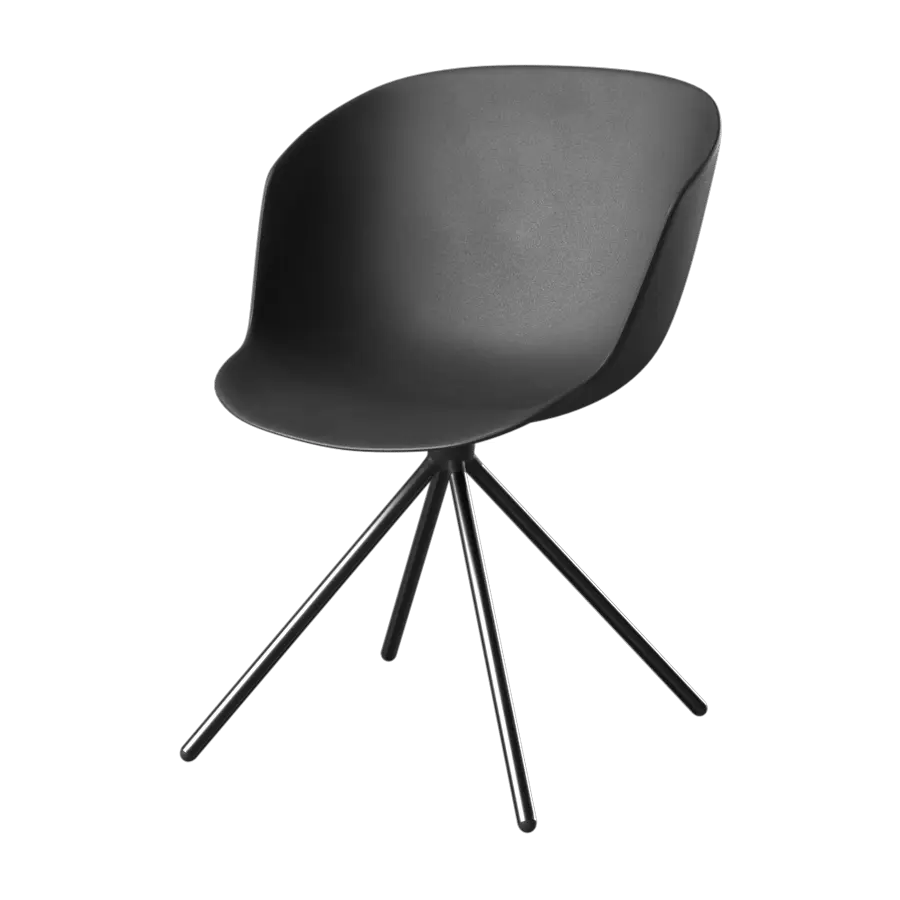  Replica Wendelbo Plastic V1 Chair Model, Black  purchase