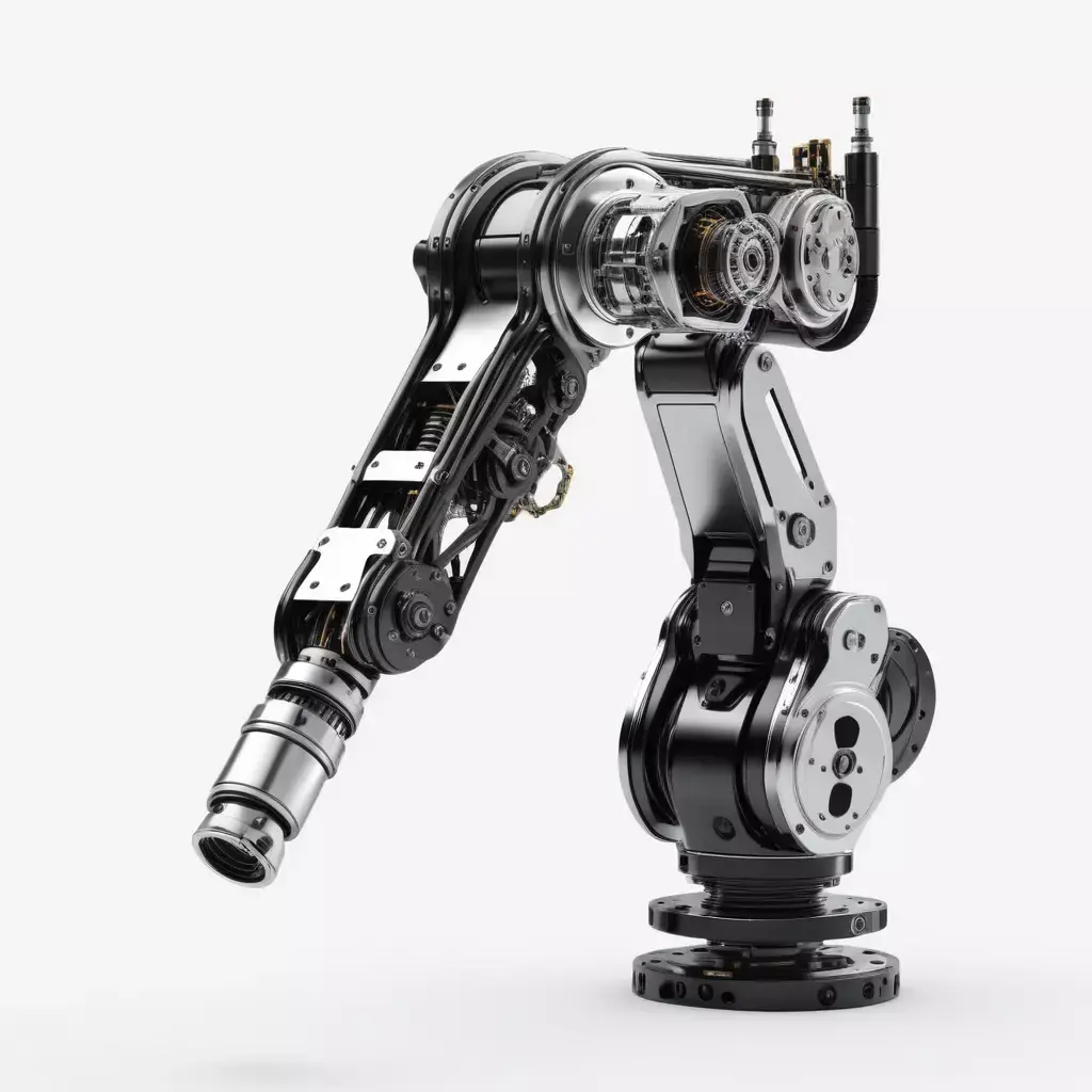 Industrial Robotic Arm Manipulator 3D model